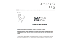 Desktop Screenshot of butchersdogmagazine.com