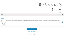 Tablet Screenshot of butchersdogmagazine.com